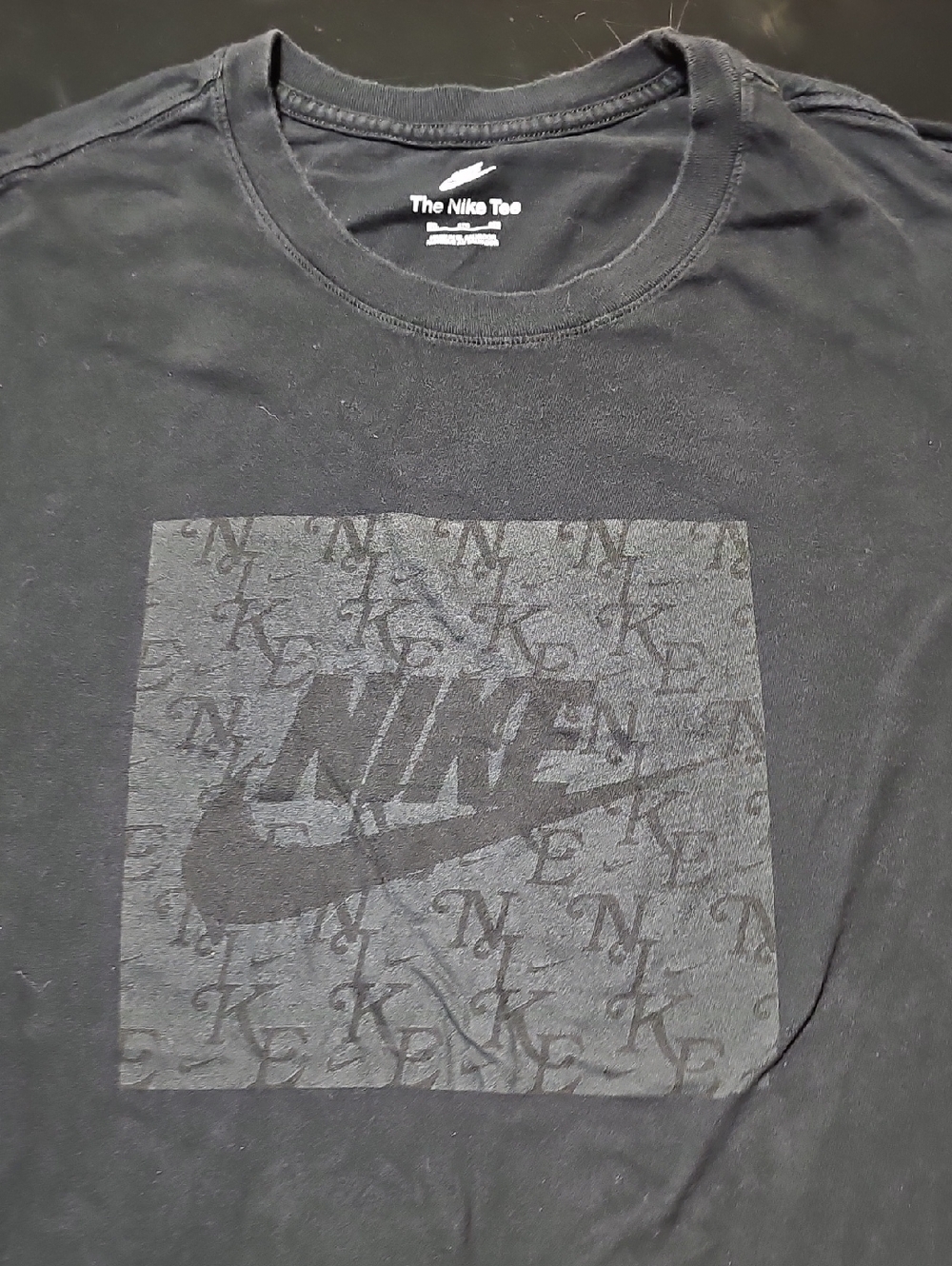 Nike Black Short Sleeve Logo Graphic Tee